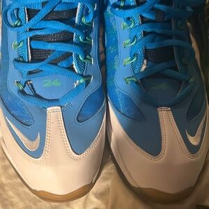 Nike Air Max 360 Diamond Griffey MLB Blue/White/Metallic Green Sneakers size 15